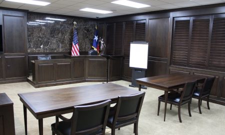 The soliz law firm Personal injury office court room